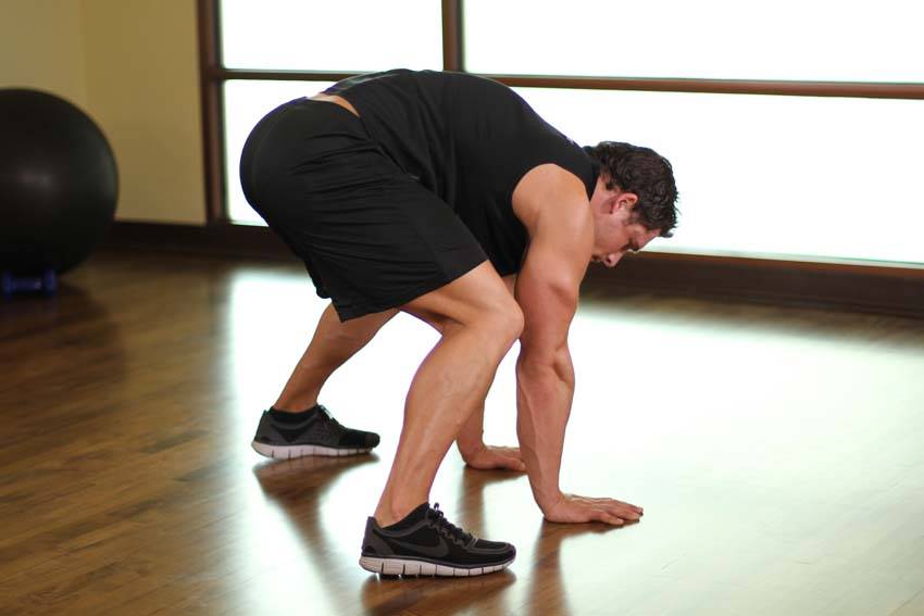Groiners — end position, working the adductors