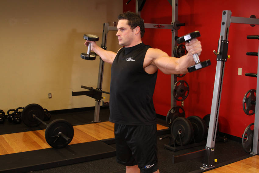 Iron Cross — end position, working the shoulders