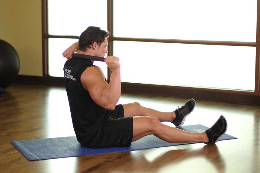 Neck-SMR — starting position, working the neck
