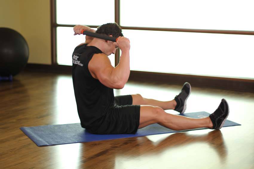 Neck-SMR — end position, working the neck