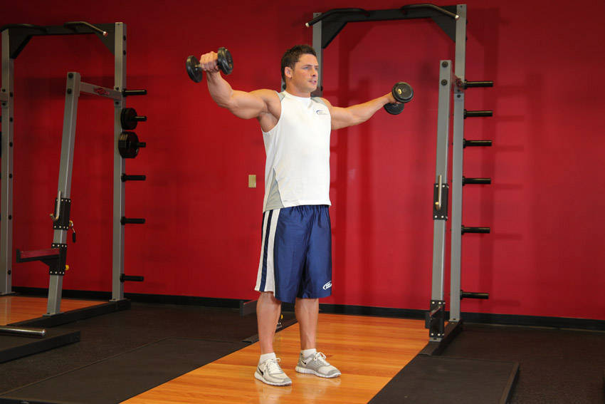 Power Partials — end position, working the shoulders