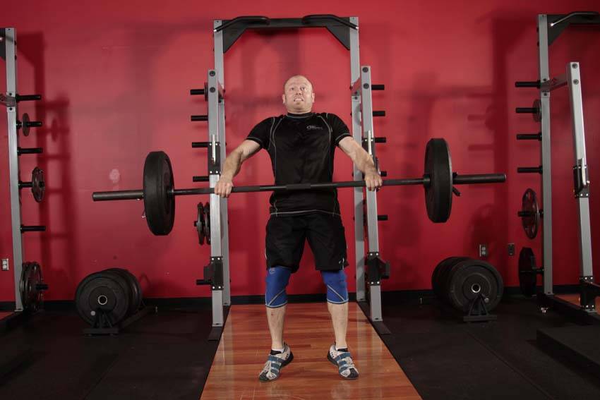 Split Clean — end position, working the quads