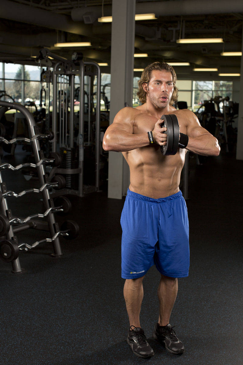 Svend Press — starting position, working the chest