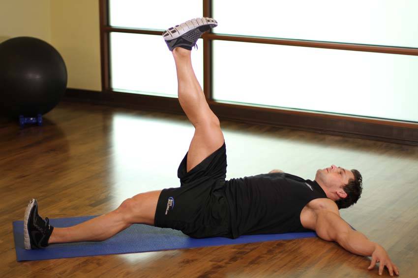Windmills — end position, working the abductors