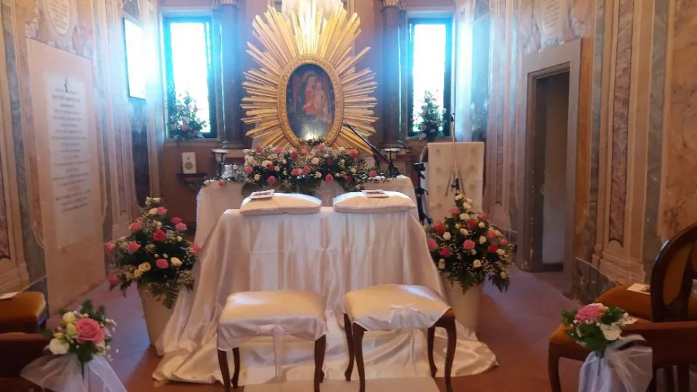 Il tavolo della cerimonia