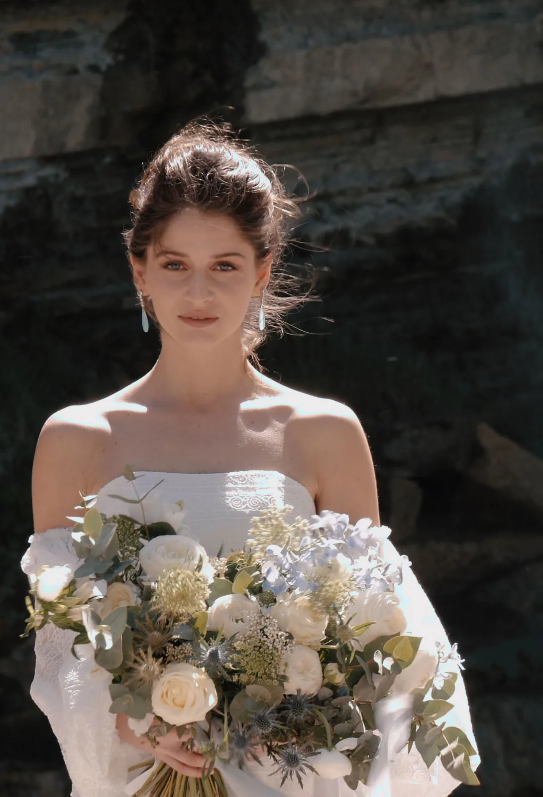 La sposa con il bouquet