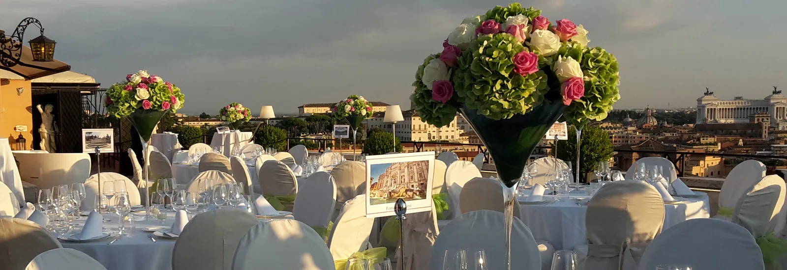 La terrazza su Roma