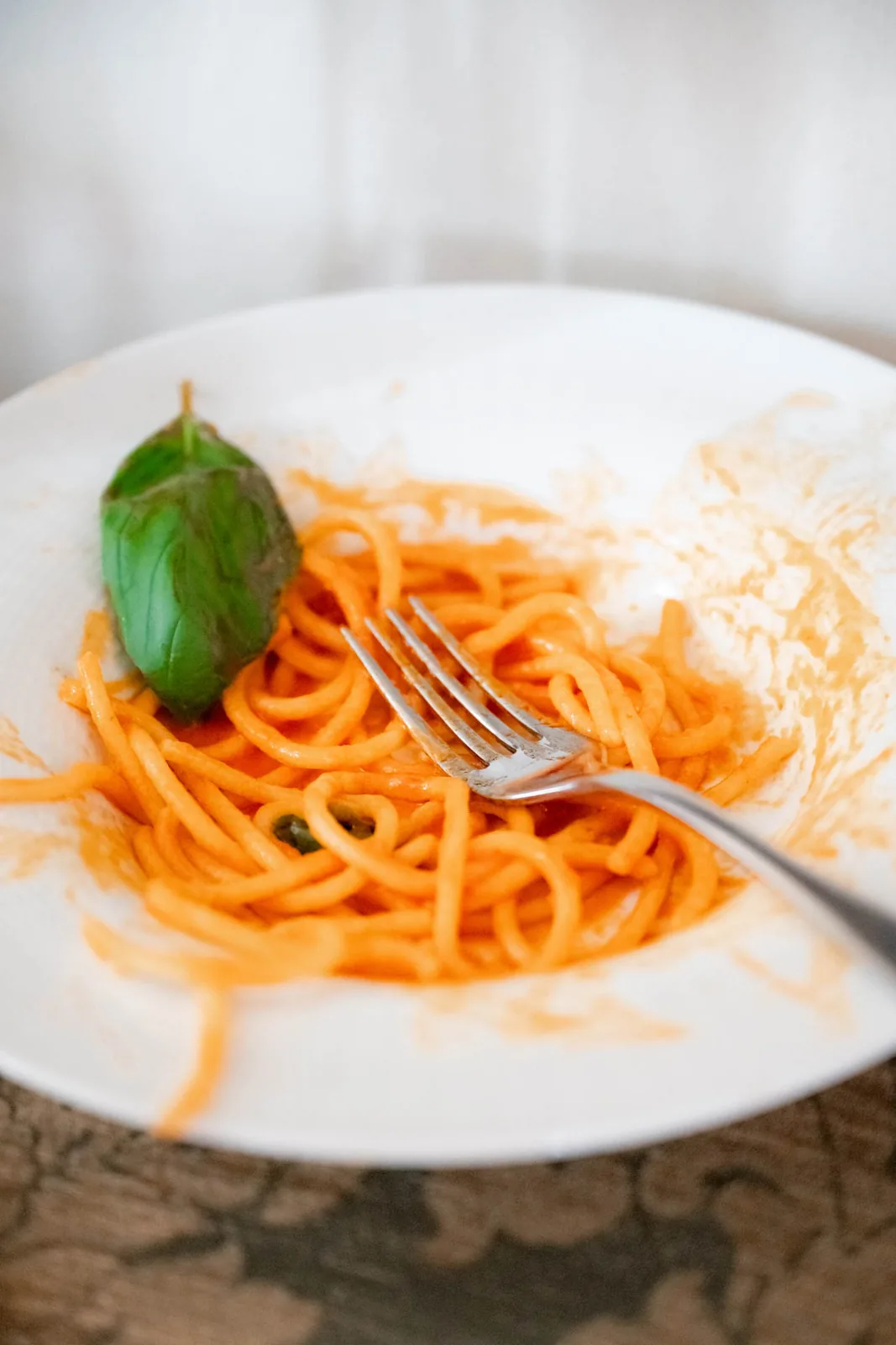 Il piatto di spaghetti