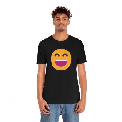Grinning face with smiling eyes T-shirt 3