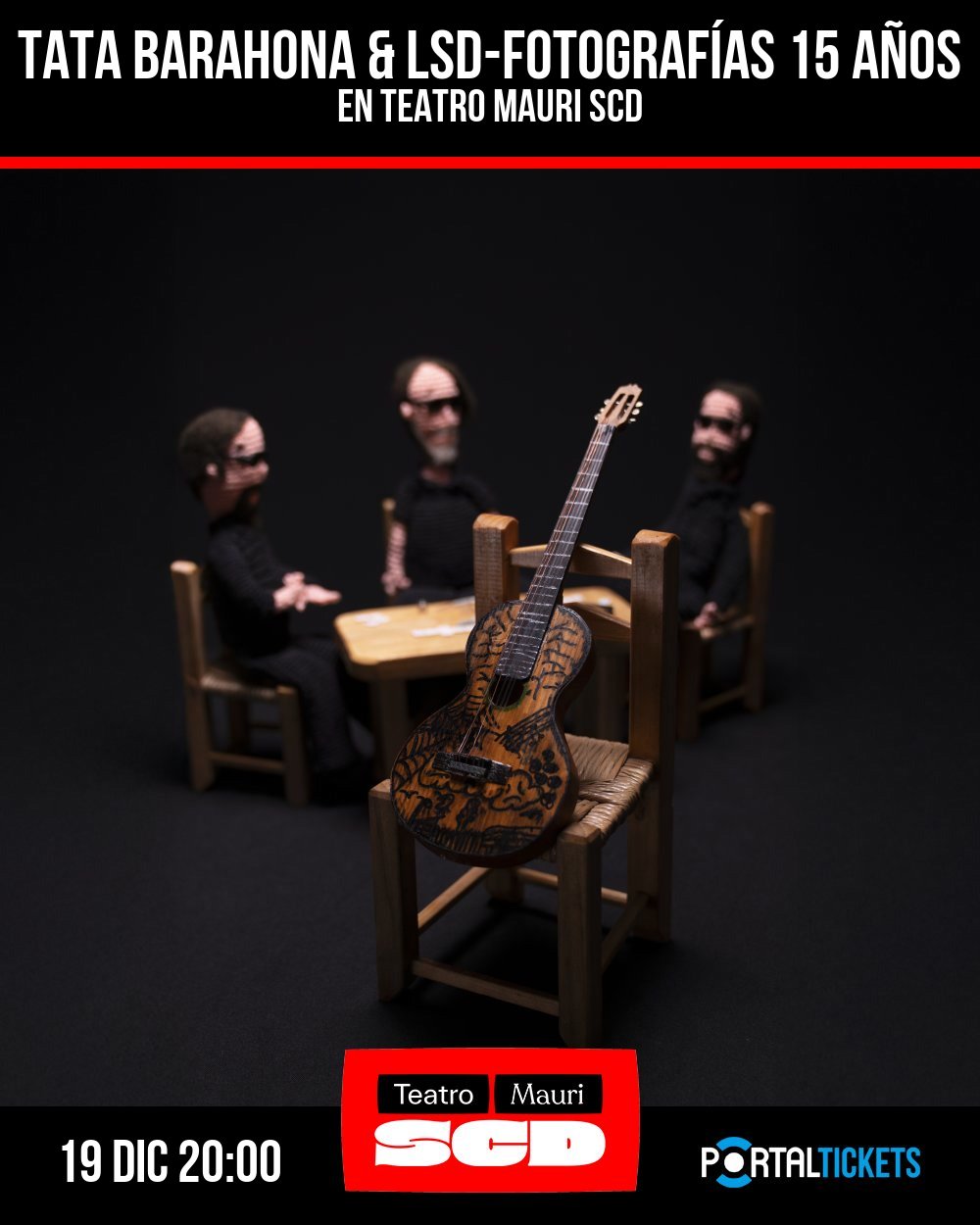 TATA BARAHONA & LSD – FOTOGRAFÍAS 15 AÑOS EN TEATRO MAURI SCD, VALPARAISO
