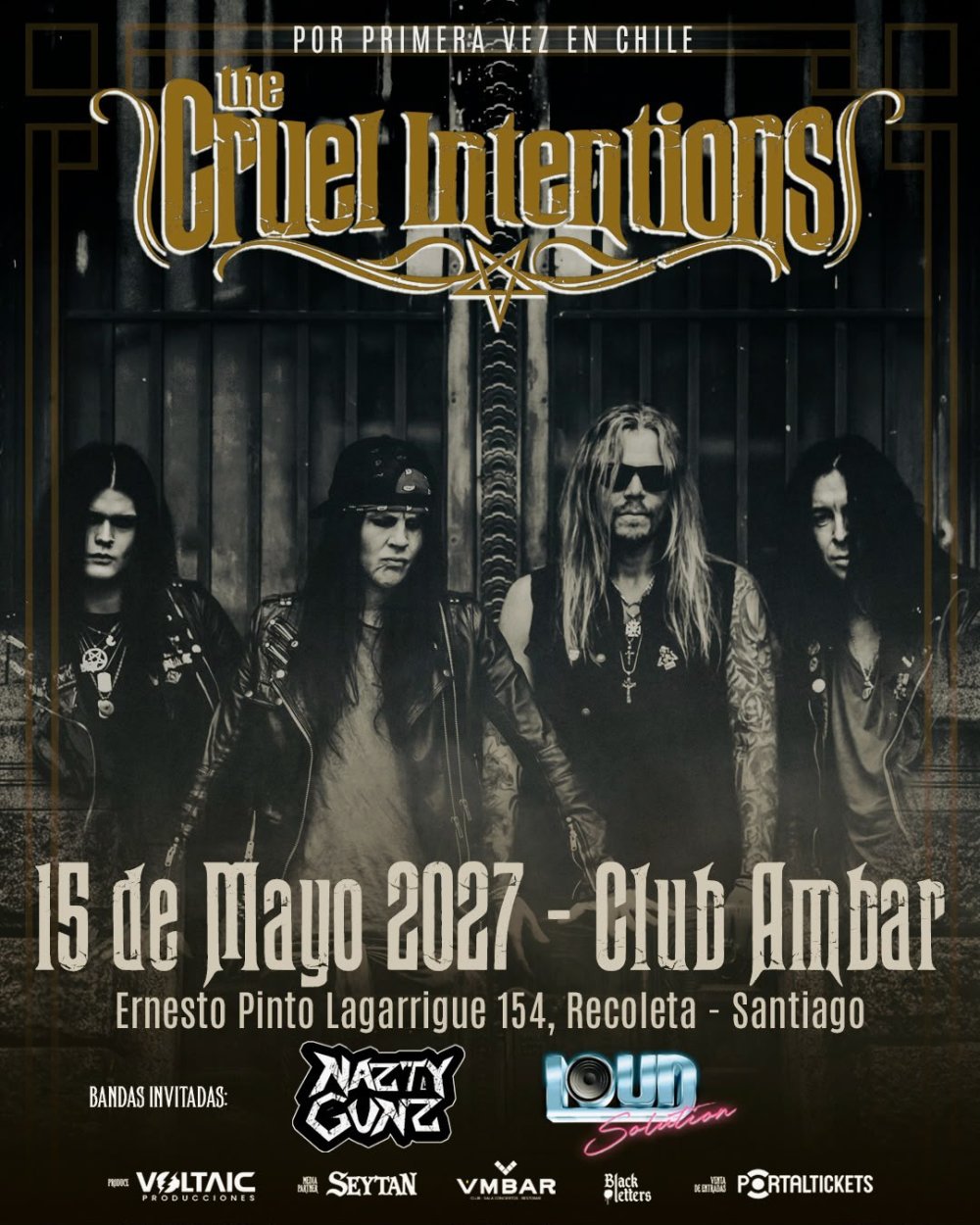 THE CRUEL INTENTIONS EN CLUB AMBAR - SANTIAGO