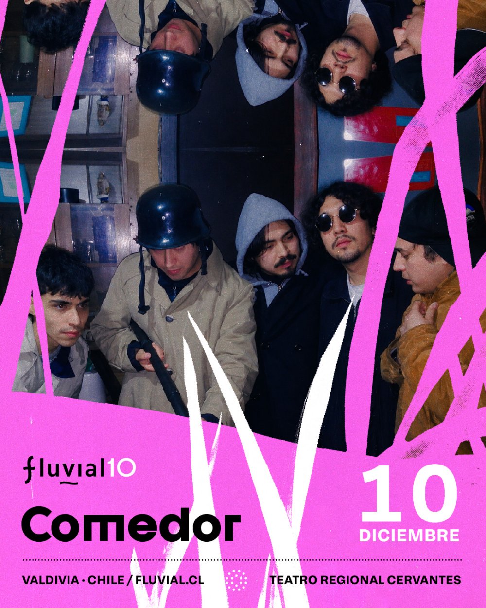 FLUVIAL 2026: TEATRO CERVANTES: COMEDOR + NIÑOS DEL CERRO