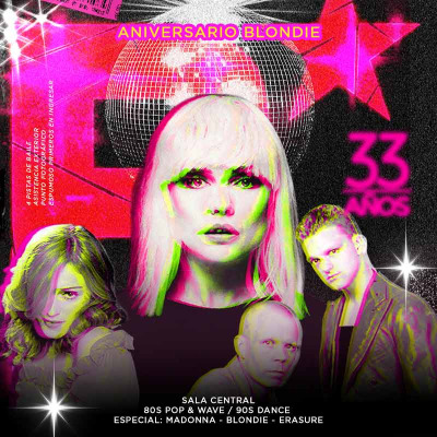 Aniversario Blondie: 33 Años - 4 Pistas de Baile