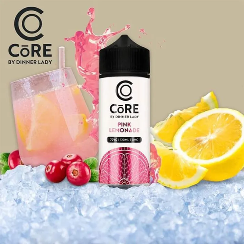 Pink Lemonade Core By Dinner Lady 120ml