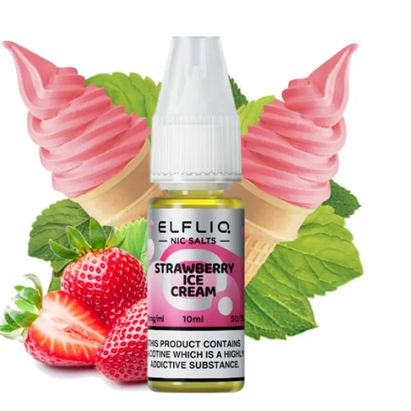 Strawberry Ice Cream ELFBAR ELFLIQ 10ml