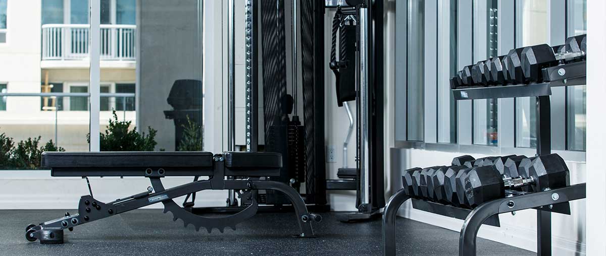 Claridge Royale Condo Tower Gym In Ottawa