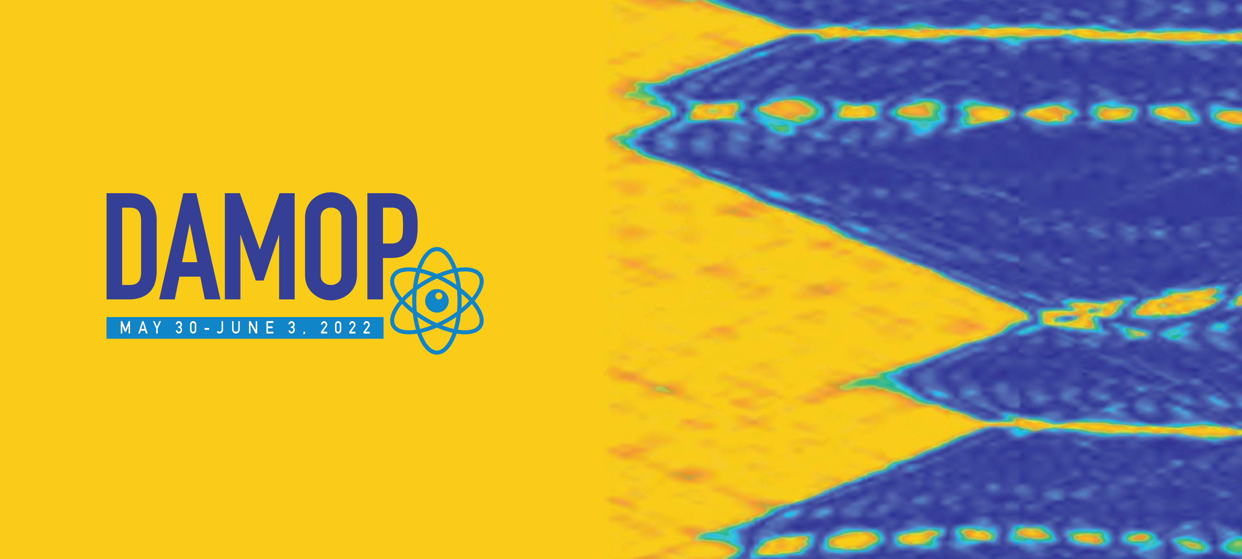 The banner to welcome you to The 53rd Annual Meeting of the APS Division of Atomic, Molecular and Optical Physics