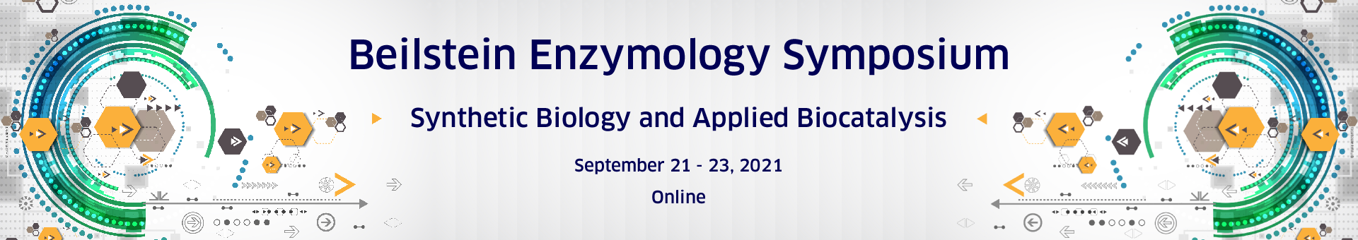 The banner to welcome you to Beilstein Enzymology Symposium 2021