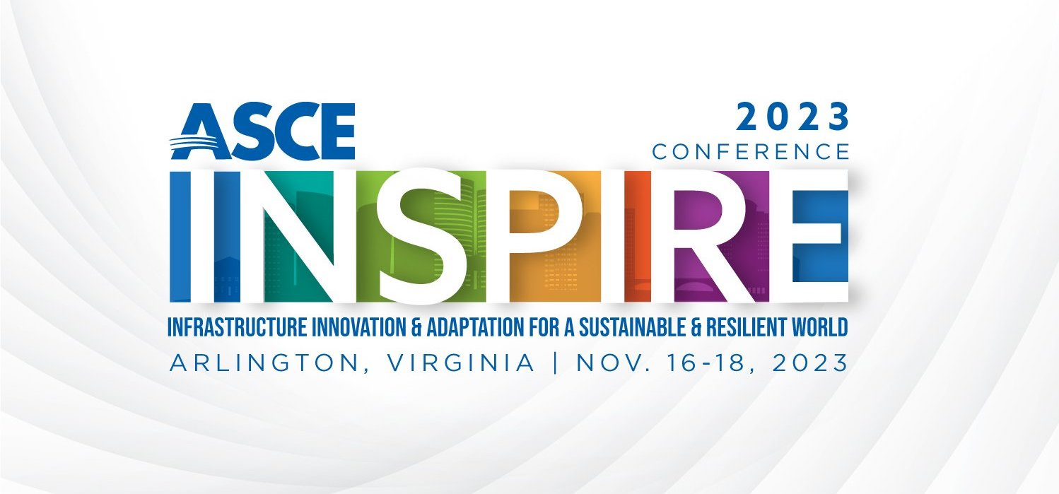 The banner to you to ASCE Inspire Conference 2023