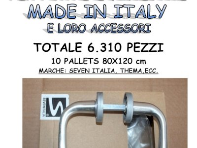 Stock maniglie in ottone, serrature, lucchetti 6310 pezzi