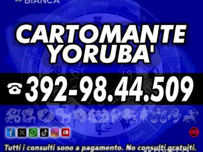 Trova la tua strada con 1 consulto di Cartomanzia con il Cartomante YORUBA'