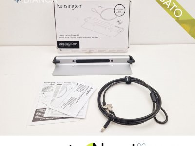 Laptop Locking Station 2.0 Kensington Antifurto Notebook Macbook Esposizione - USATO