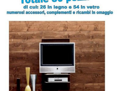 Vendita stock mobili soggiorno porta TV 80 pezzi