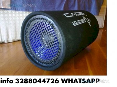 Subwoofer attivo 25cm tubo reflex 10 600w