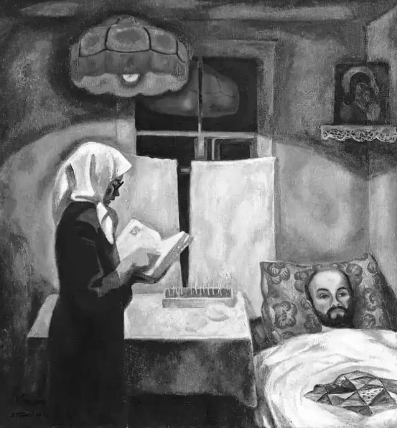 Виктор Попков «Мать и сын», 1964.