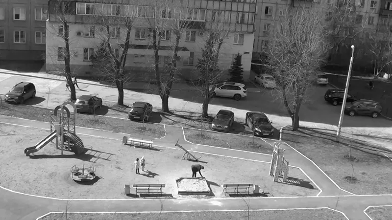 Олег Семёновых «24 минуты 12 апреля», 2021. Кадр из видео.