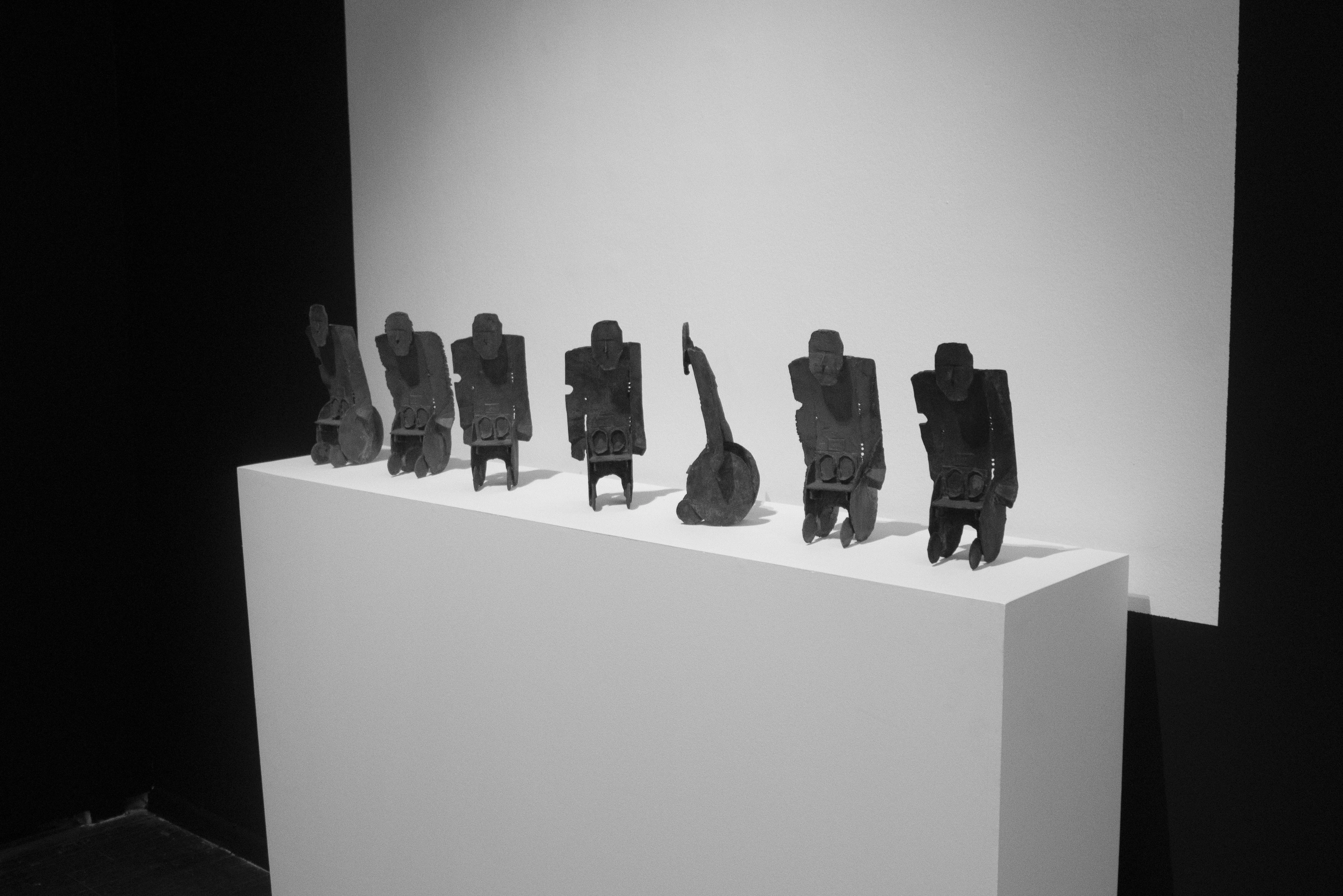 Андрей Красулин «Практика, процесс, срез». Вид экспозиции. ММОМА на Гоголевском, 2021. Предоставлено автором текста.