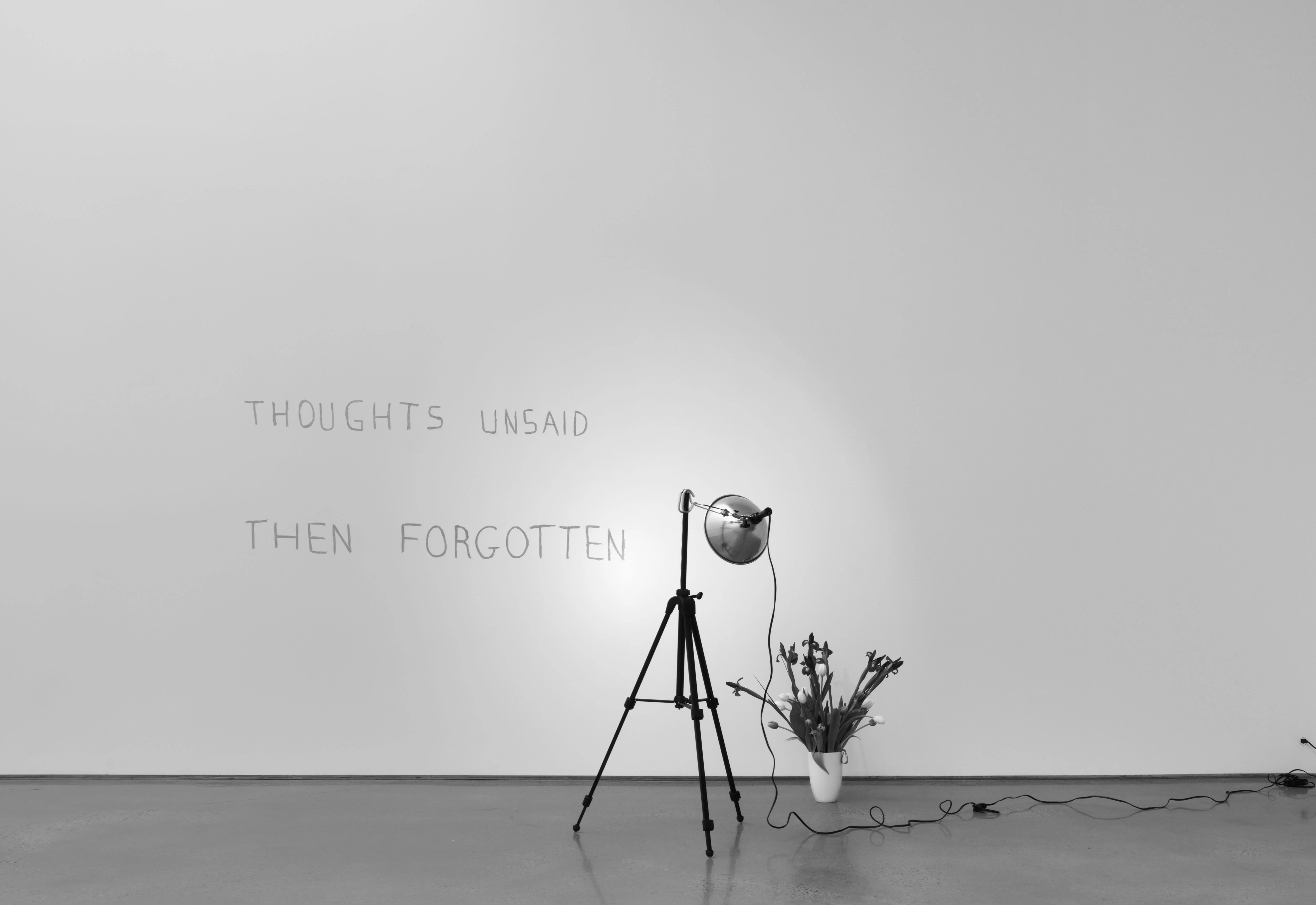 Бас Ян Адер «Thoughts unsaid, then forgotten», 1973 / 2023.