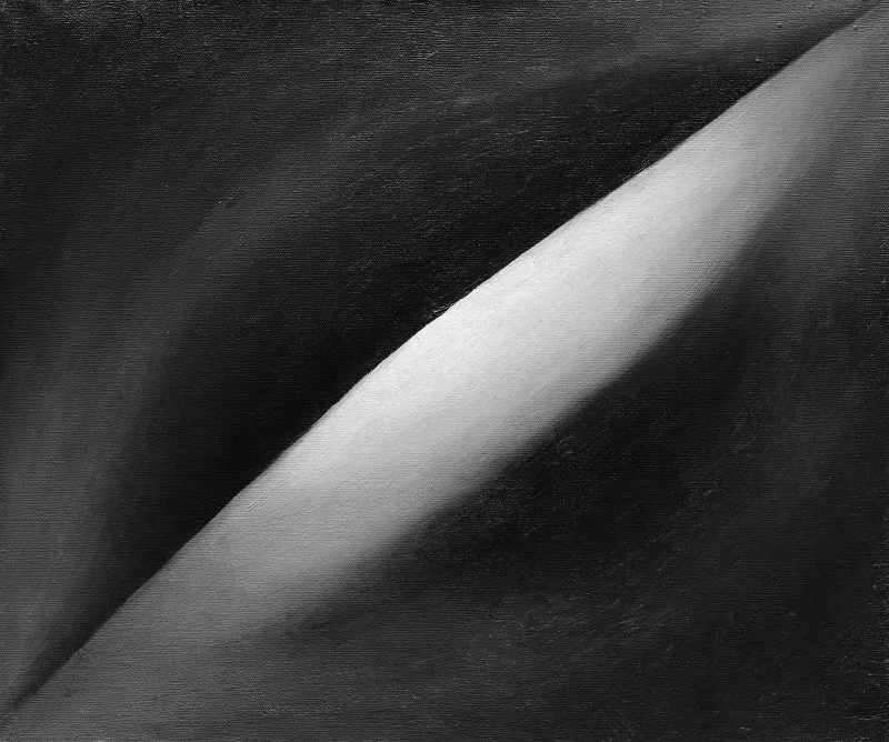 Эрик Булатов «Разрез», 1965–1966. Музей личных коллекций ГМИИ имени А. С. Пушкина, Москва. Предоставлено галереей «pop/off/art».