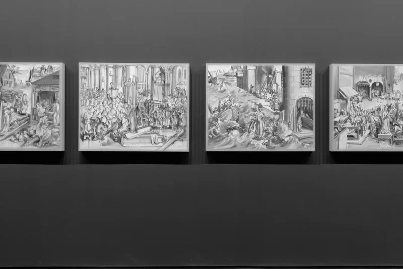 Йоханнес Фокела «Семь добродетелей», 2024. Предоставлено La Biennale di Venezia.