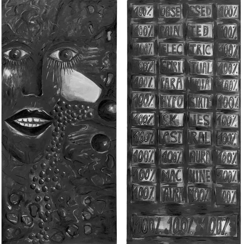 Ютта Кётер «100% (Portrait Robert Johnson)», 1990.