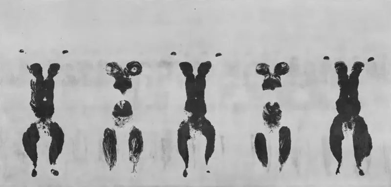 Ив Кляйн «Антропометрии», 1960.