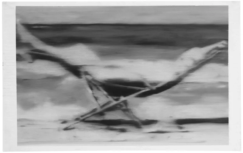 Герхард Рихтер «Девушка в шезлонге», 1964.