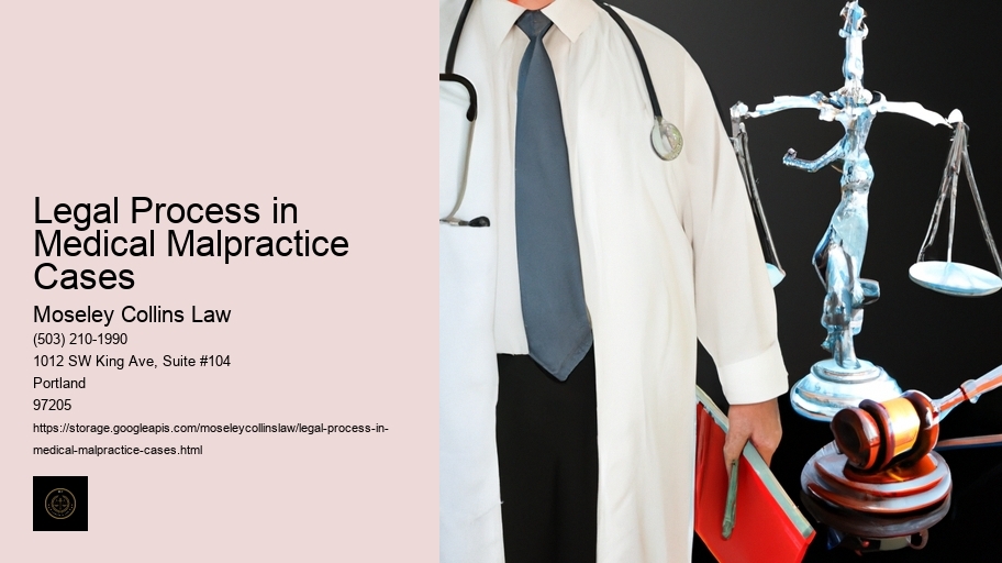 Legal Process in Medical Malpractice Cases