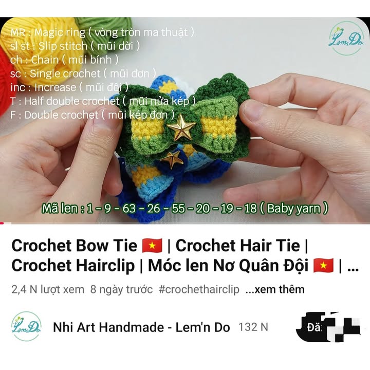 Khám Phá Đôi Nơ Len Hai Màu Dễ Thương Dành Cho Bạn / 2025-05-02 01:06 ...