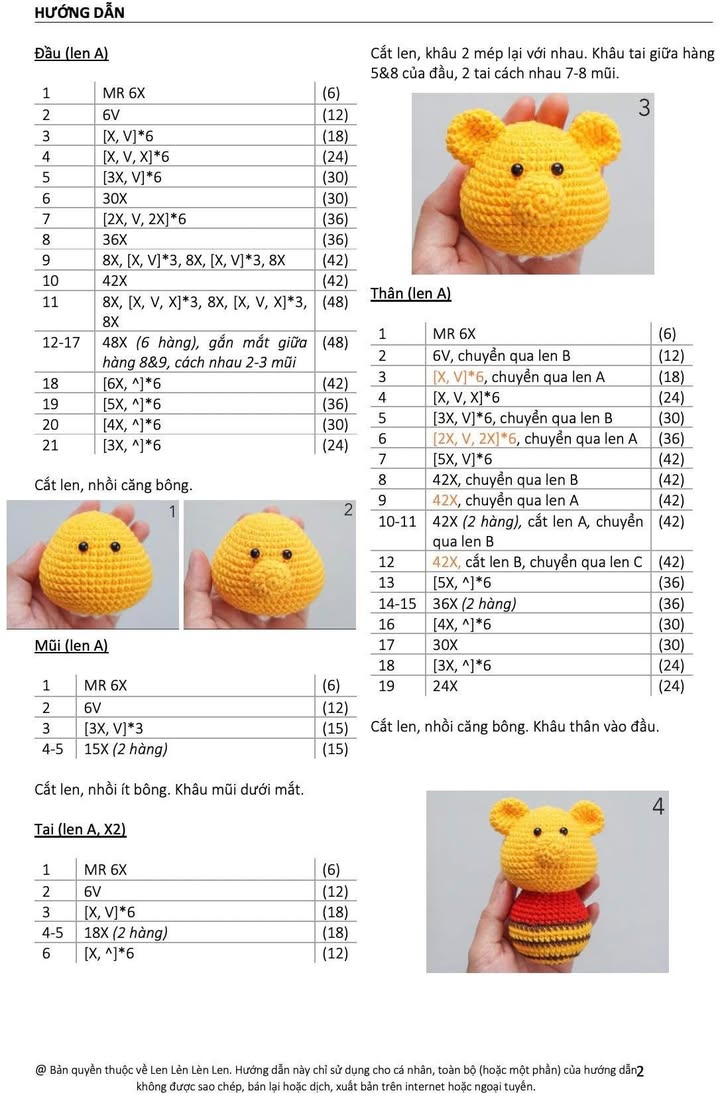 Tạo Bọ Rùa Cute Từ Len: Hướng Dẫn Đan Móc Dễ Thương / 2025-05-04 01:14 ...