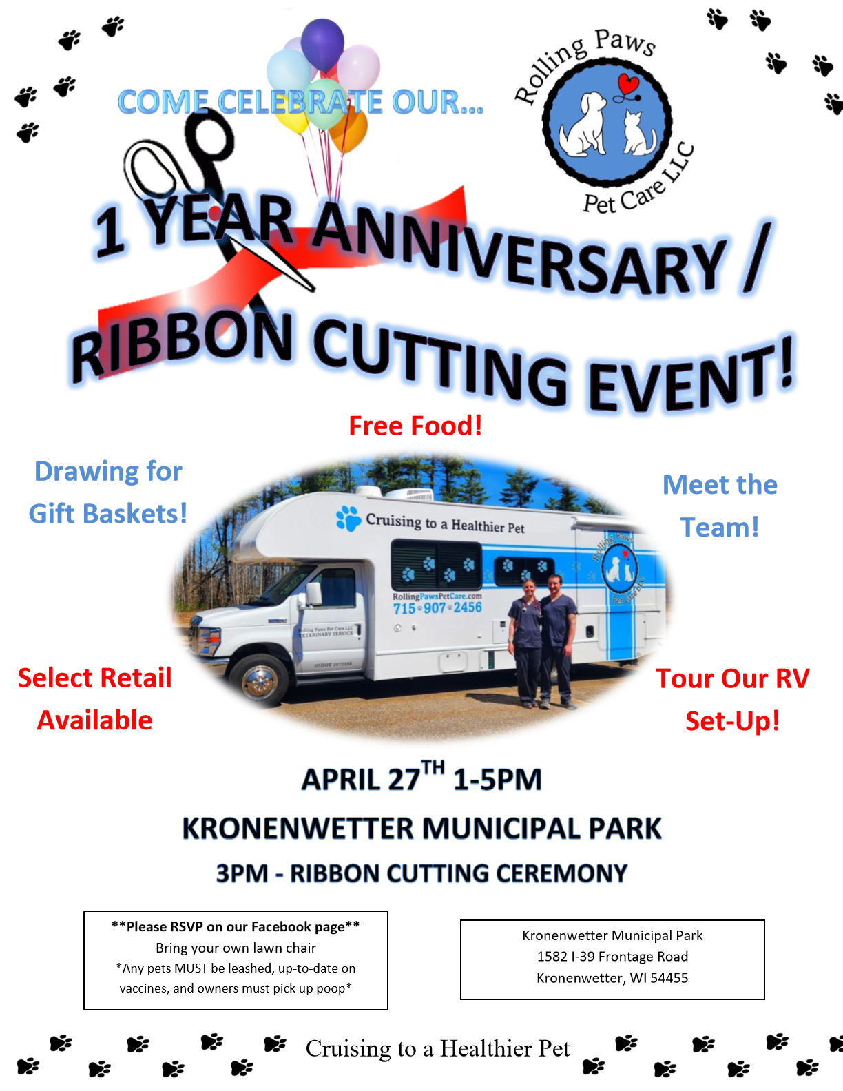 1 Year Anniversary Ribbon Cutting Ceremony Flyer FINAL