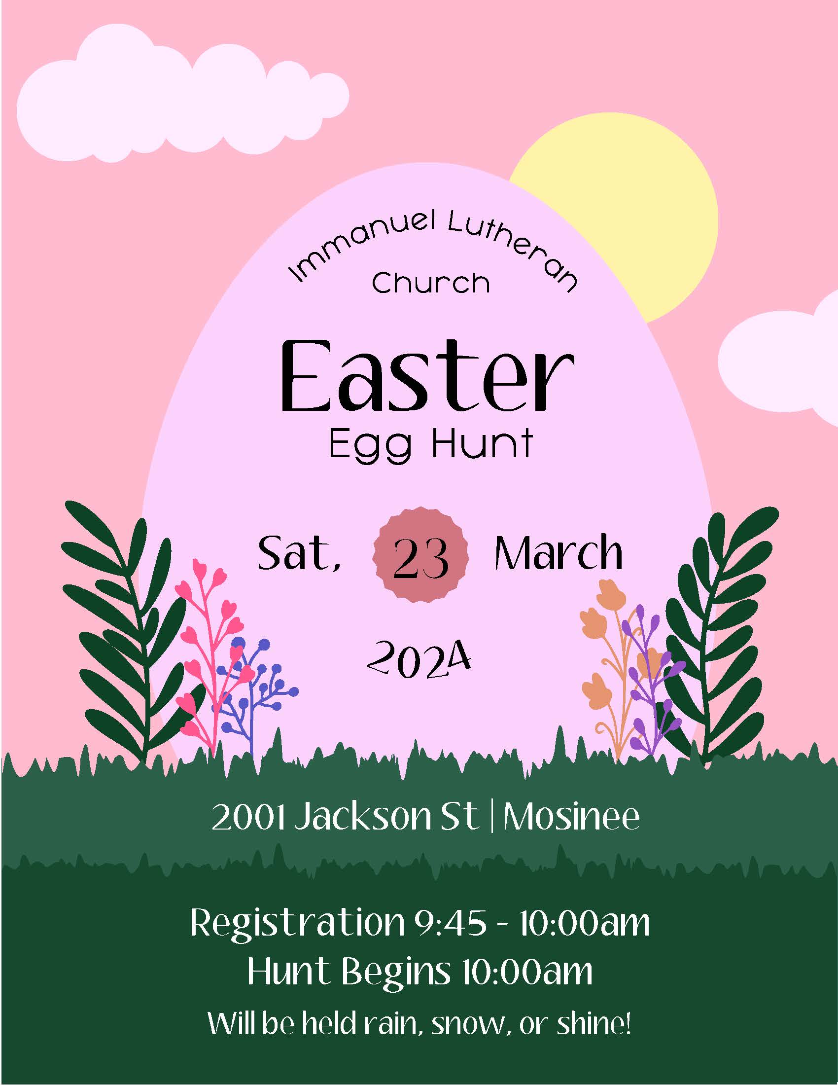 Easter Egg Hunt (flyer)