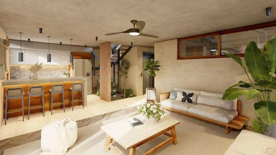 1 Bed 1 Bath  House For Sale In Playa Del Carmen [77712]