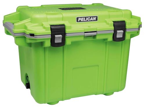 lime green pelican cooler