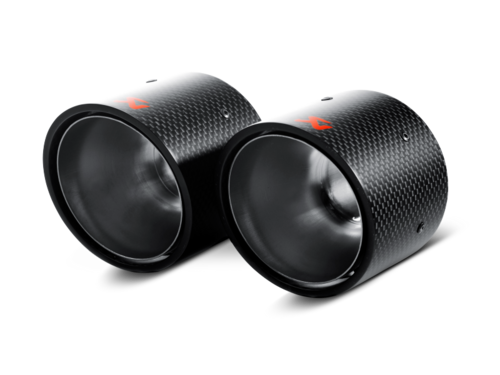 Akrapovic 07-14 MINI Cooper S (R56) / Cooper S Cabrio (R57) Tail Pipe Set (Carbon)