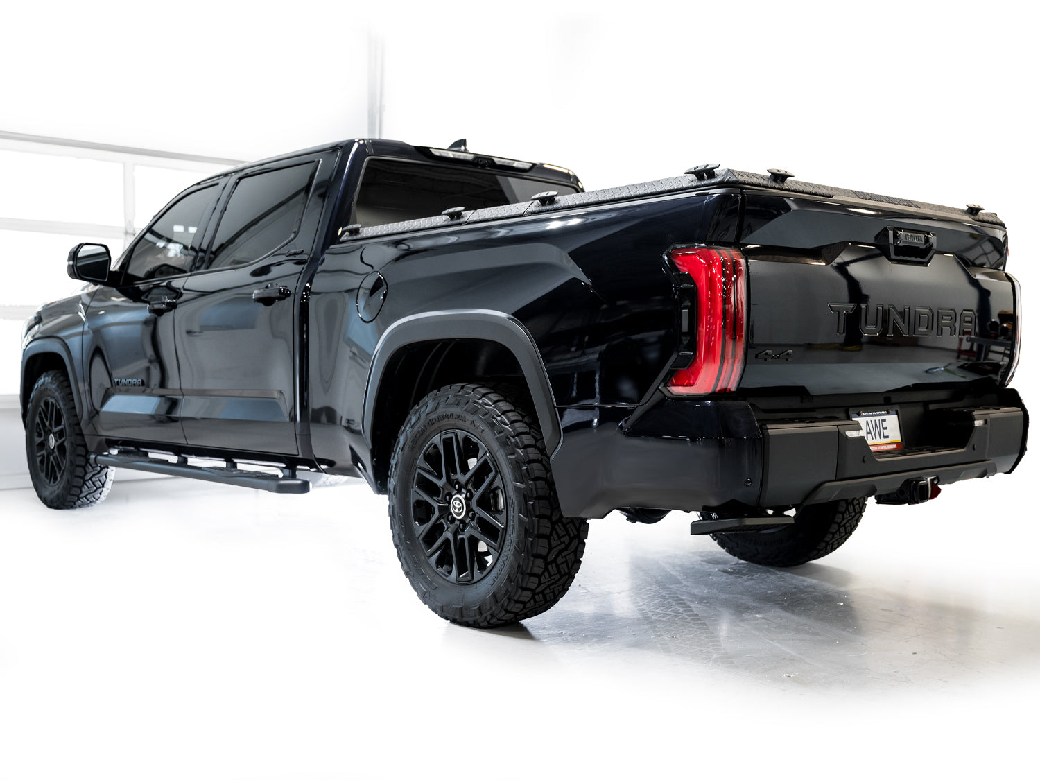 AWE Tuning 0FG Exhaust for 3rd Gen Toyota Tundra (2022+) - BashGuard Only (No Tips)