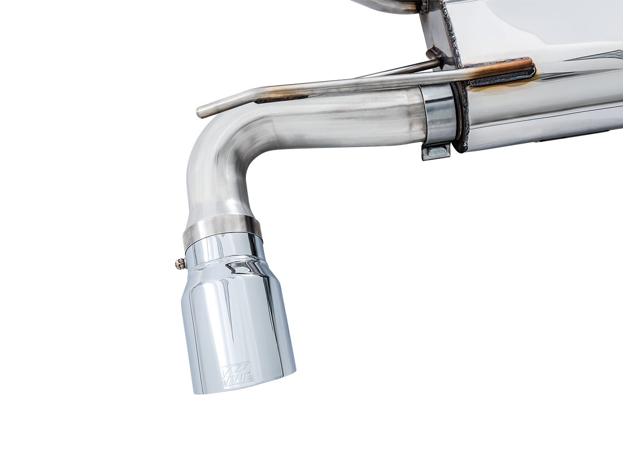 AWE SwtichPath Exhaust w/ Chrome Silver Tips Fits '16–'18 Focus RS