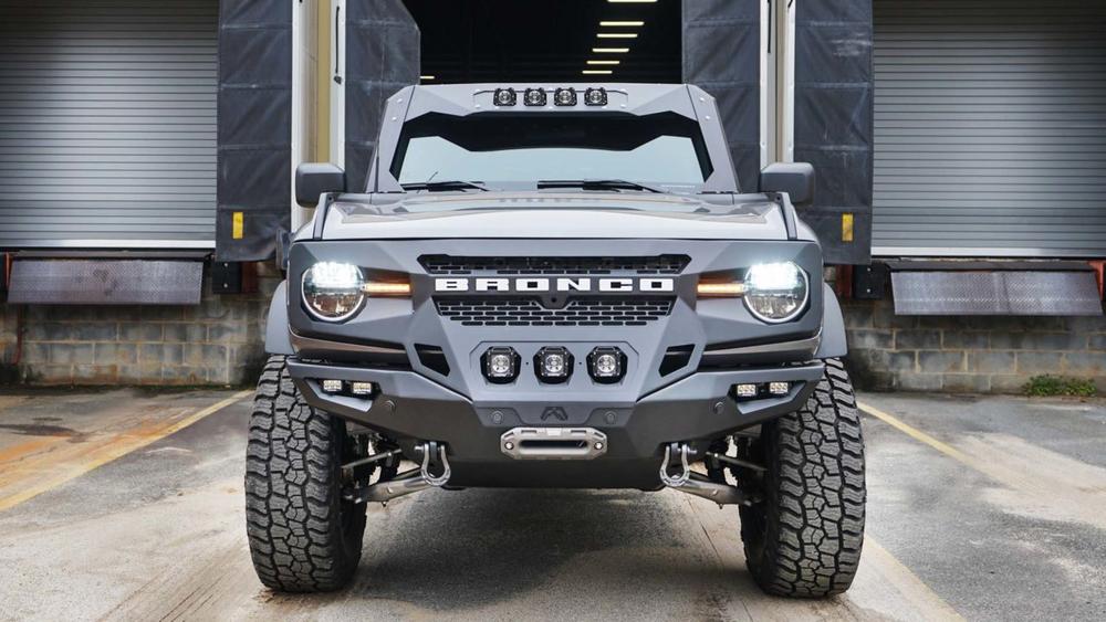 Fab Fours Grumper - Grille and Bumper for 21+ Ford Bronco