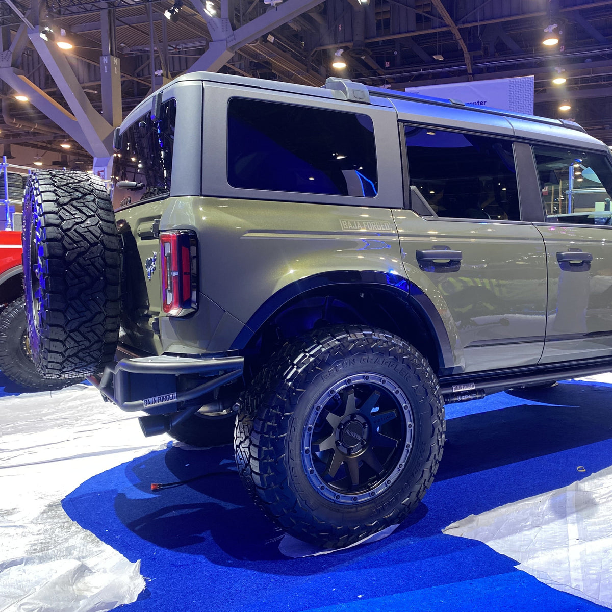 Advanced Fiberglass 2021+ Ford Bronco 4-Door Rear Quarter Panel Kit