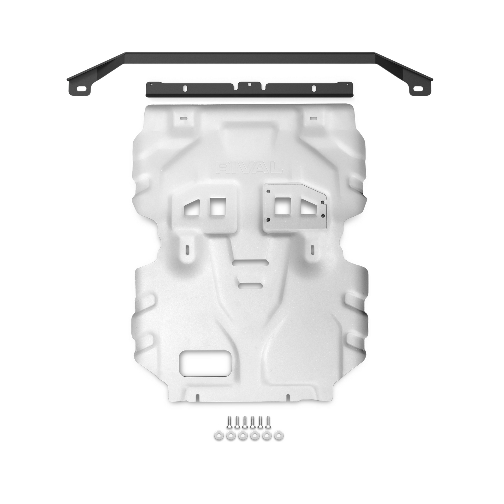 RIVAL Aluminum Engine Skid Plate 2024-2026 Toyota Tacoma SR SR5 Limited TRD Sport with included RIVAL Front Crossmember